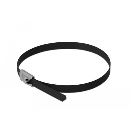 DeLOCK 18811 cable tie Steel Black 10 pc(s)