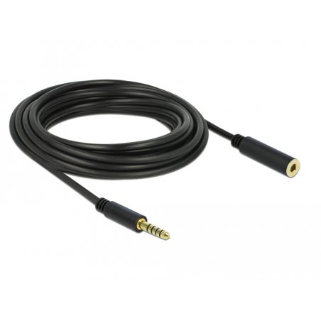 DeLOCK 85799 audio cable 5 m 4.4mm Black