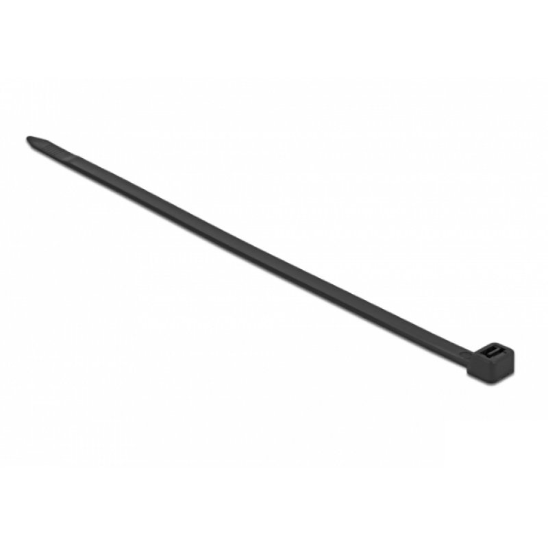 DeLOCK 19725 cable tie Nylon Black 10 pc(s)