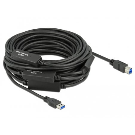 Delock USB 5 Gbps Aktives Kabel USB Typ-A zu USB Typ-B 20 m