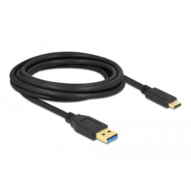 Delock USB 10 Gbps Kabel Typ-A zu USB Type-C™ 3 m