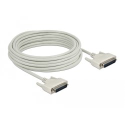 DeLOCK Câble Serial D-Sub 25 mâle à mâle 10 m