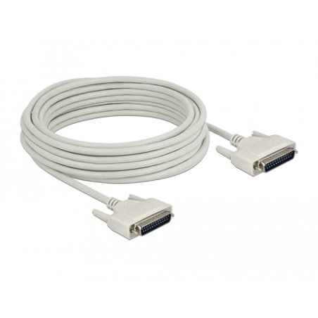 DeLOCK Serial Cable D-Sub 25 male to male 10 m