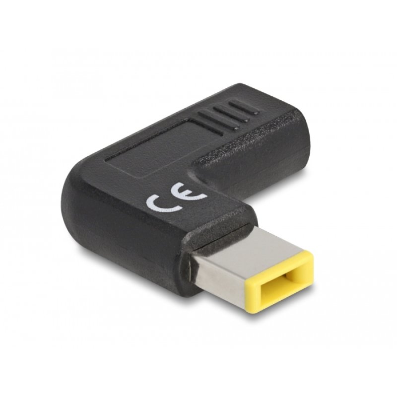 DeLOCK Adapter for Laptop Charging Cable USB Type-C female to Lenovo 11.0 x 4.5 mm male 90° angled