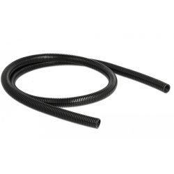 DeLOCK Manchon de protection de câble, 1 m x 13 mm, noir