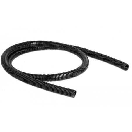 DeLOCK Manchon de protection de câble, 1 m x 13 mm, noir