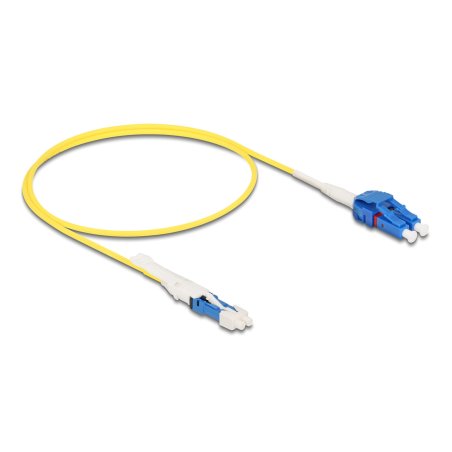 DeLOCK 88291 câble InfiniBand et à fibres optiques 0,5 m CS LC Bleu, Jaune