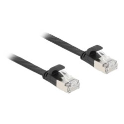 DeLOCK 81169 networking cable Black 10 m Cat6a U/FTP (STP)