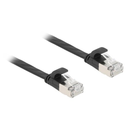DeLOCK 81169 câble de réseau Noir 10 m Cat6a U/FTP (STP)