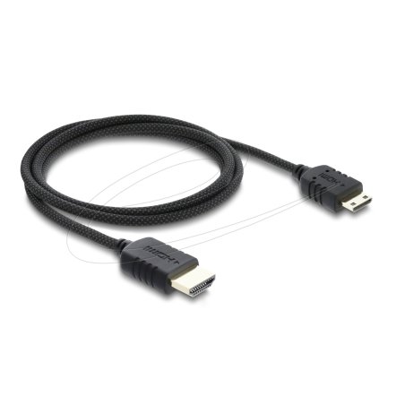 DeLOCK 81687 câble HDMI 1 m HDMI Type A (Standard) HDMI Type C (Mini) Noir