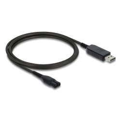 DeLOCK 90979 câble électrique Noir 1 m USB A 2 broches