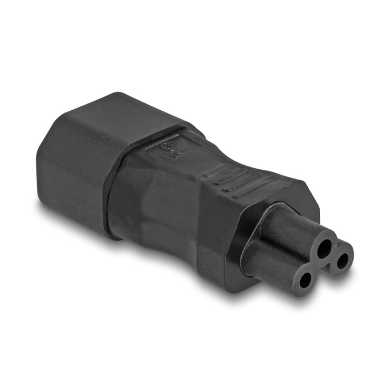 Delock Netzadapter IEC 60320 - C14 auf C5, Stecker / Buchse, 2,5 A, gerade