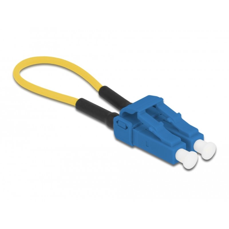 Delock LWL Loopback Adapter LC / UPC Singlemode blau