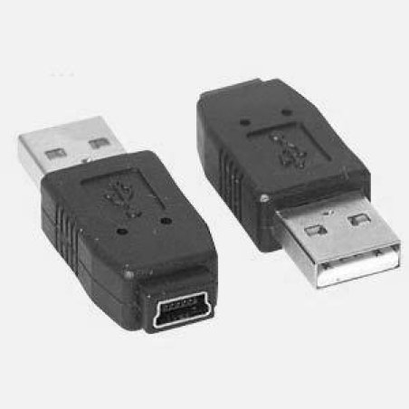 Delock Adapter USB 2.0 A Stecker mini USB B 5 Pin Buchse