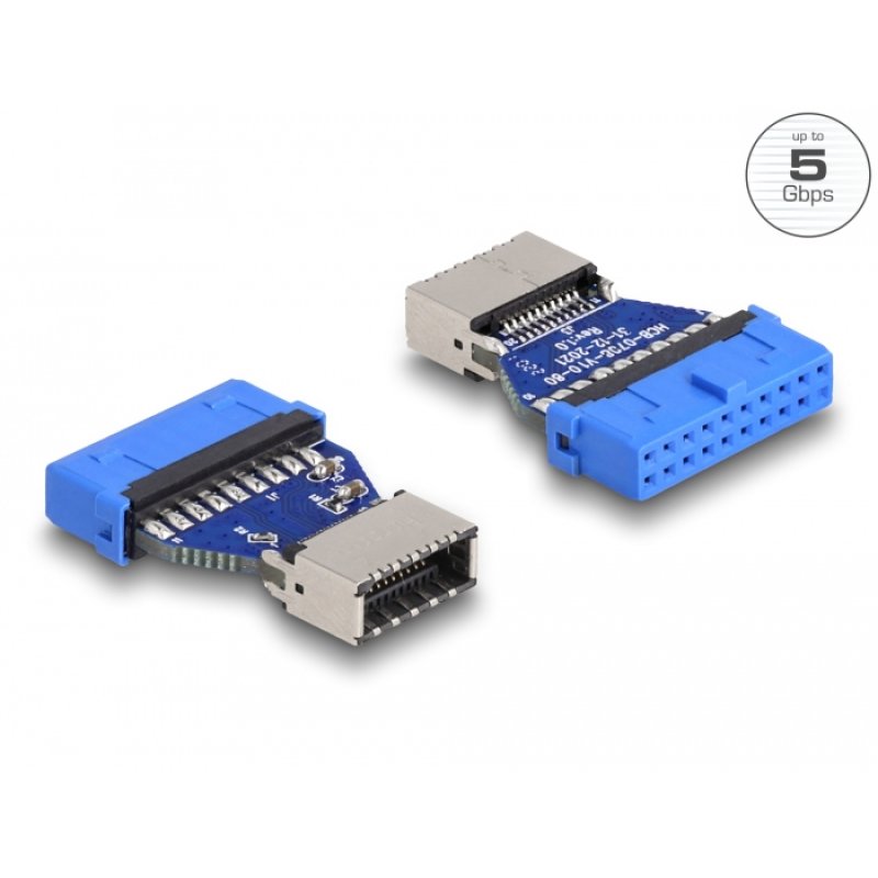 DeLOCK USB 5 Gbps Adapter Pin Header female to internal Type-E Key A female