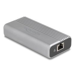 Delock USB 40 Gbps USB Type-C™ Netzwerk Adapter 10 Gigabit LAN 1 x RJ45