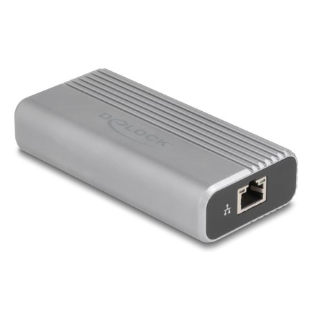 Delock USB 40 Gbps USB Type-C™ Netzwerk Adapter 10 Gigabit LAN 1 x RJ45