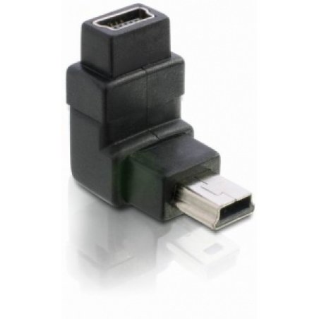 DeLOCK Adapter USB-B mini USB-B mini 5-pin Noir