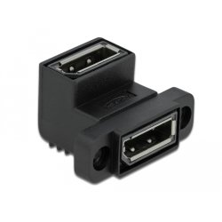 Delock Easy 45 DisplayPort Adapter gewinkelt 90°