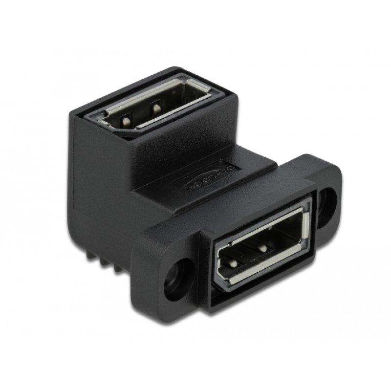 DeLOCK Easy 45 DisplayPort Adapter angled 90°