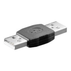 DeLOCK 65011 changeur de genre de câble USB-A Noir