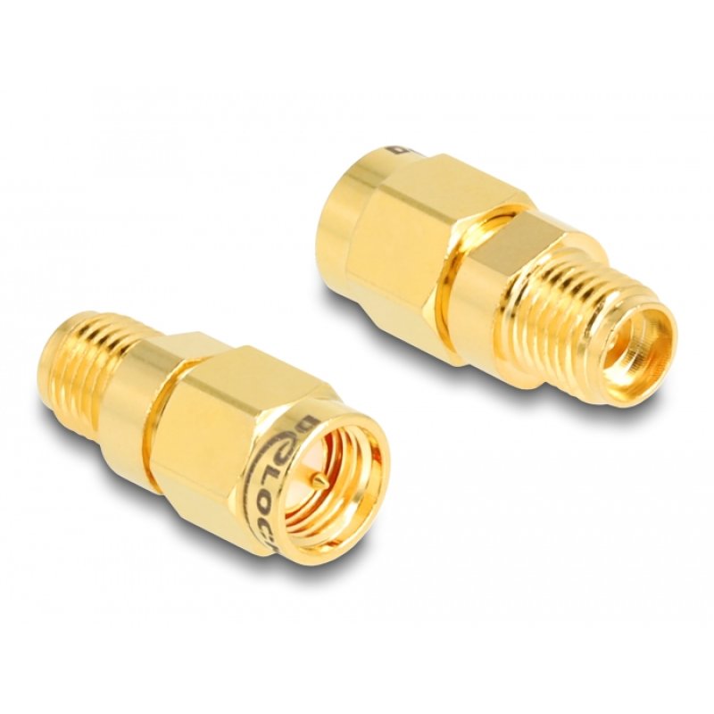 DeLOCK Adaptateur SMA mâle à SMA femelle C6801