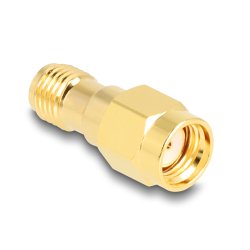 Delock Adapter RP-SMA Stecker zu SMA Buchse HBI59-1