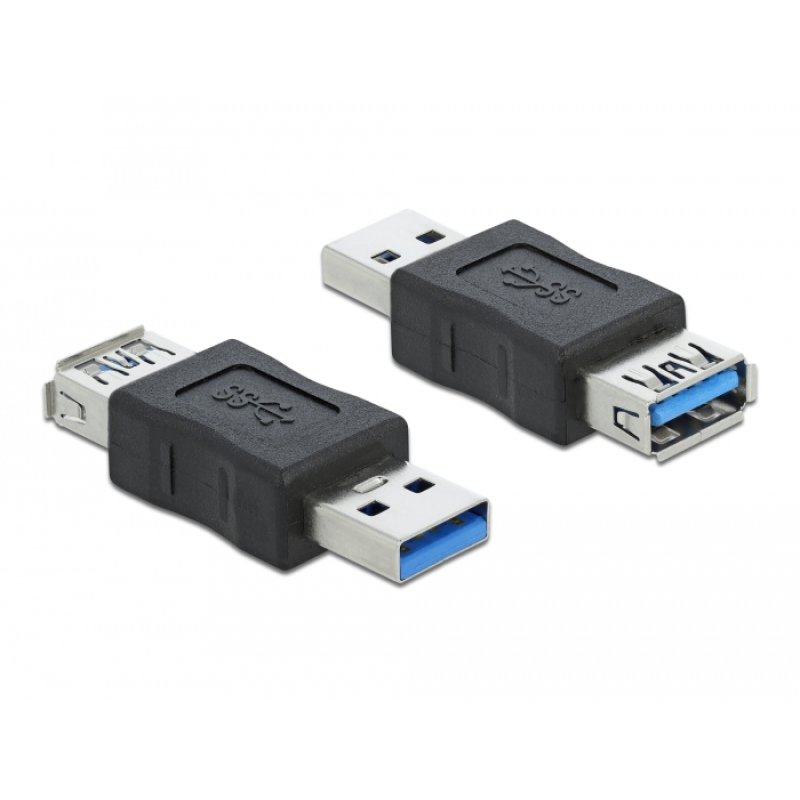 Delock USB 5 Gbps Adapter Typ-A Stecker zu Typ-A Buchse Datenblocker