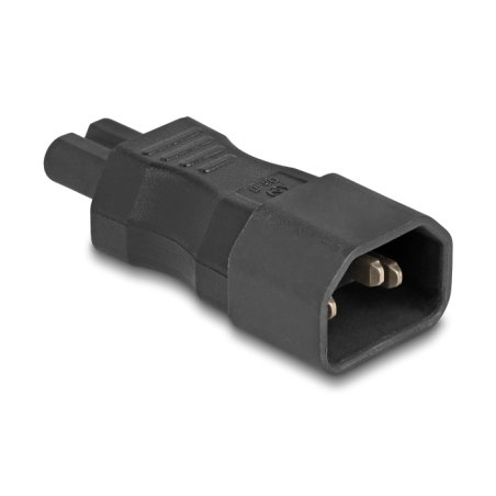 Delock Netzadapter IEC 60320 - C14 auf C7, Stecker / Buchse, 2,5 A, gerade