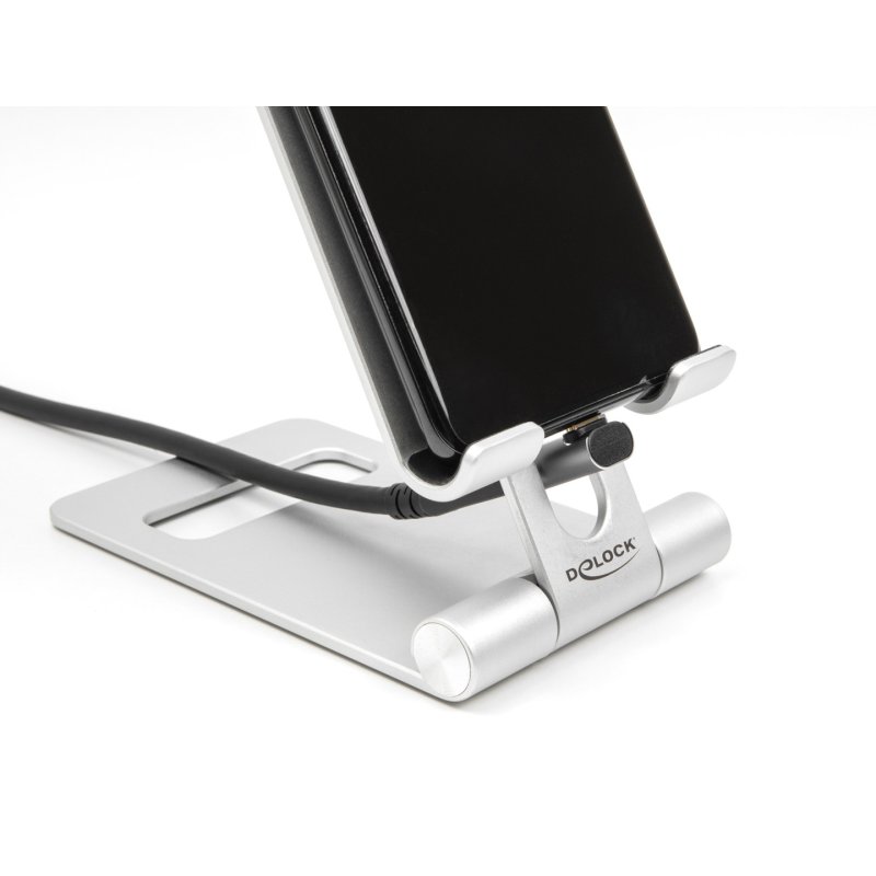 DeLOCK USB Adapter 40 Gbps USB Type-C PD 3.1 240 W male to female angled 8K 60 Hz metal