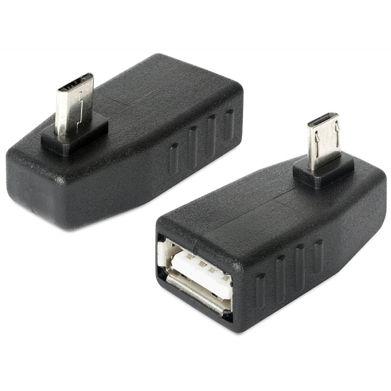DeLOCK 65473 changeur de genre de câble micro USB USB 2.0 Noir