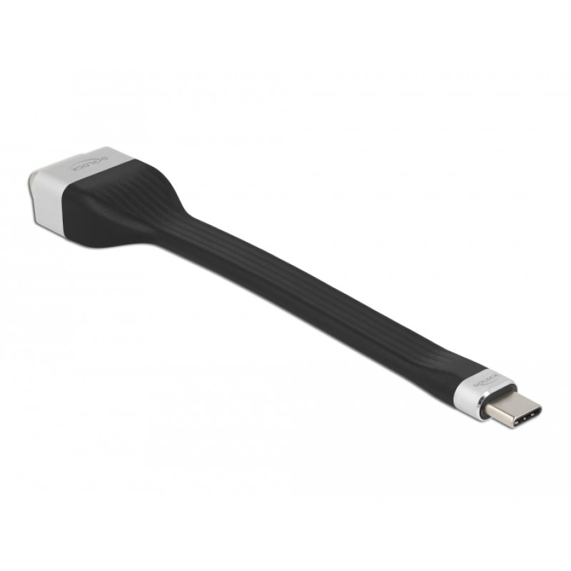 DeLOCK Câble plat FPC USB Type-C à VGA (DP Alt Mode) 13 cm