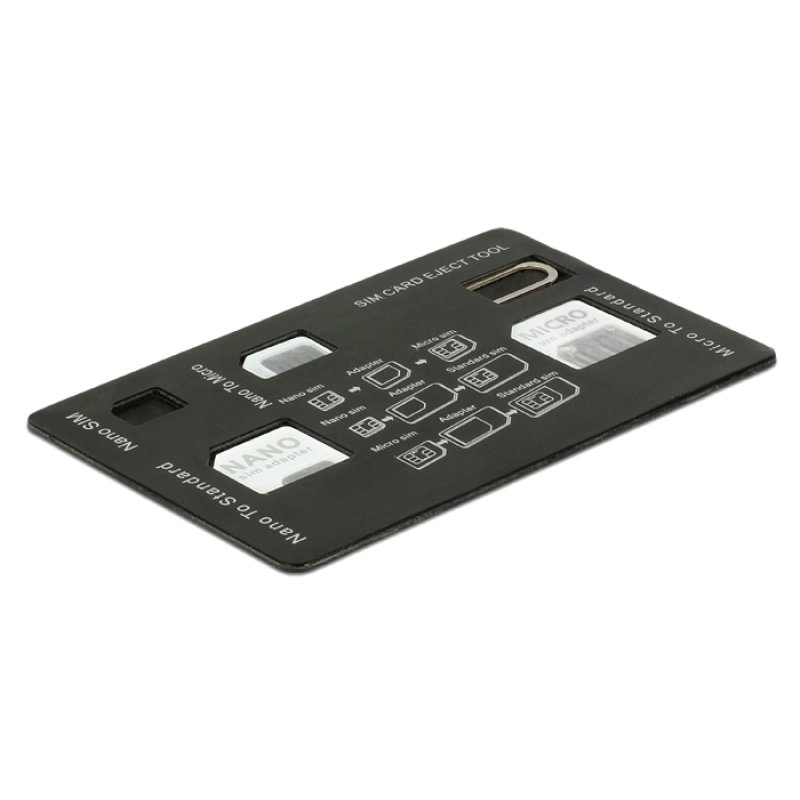 DeLOCK 20650 SIM / flash adaptateur de carte mémoire Adaptateur carte sim