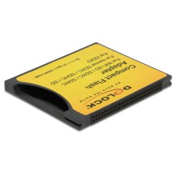 Delock Compact Flash Adapter für iSDIO (WiFi SD), SDHC, SDXC Speicherkarten