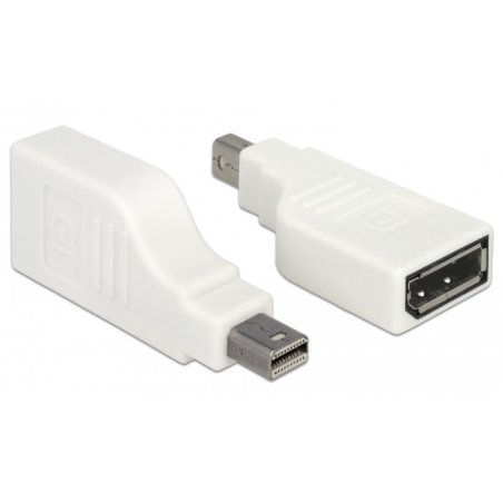 DeLOCK 65867 cable gender changer mini Displayport Displayport White
