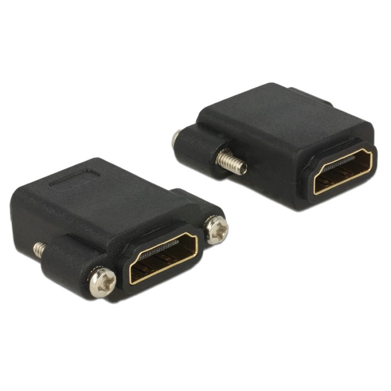 DeLOCK 2xHDMI HMDI Noir