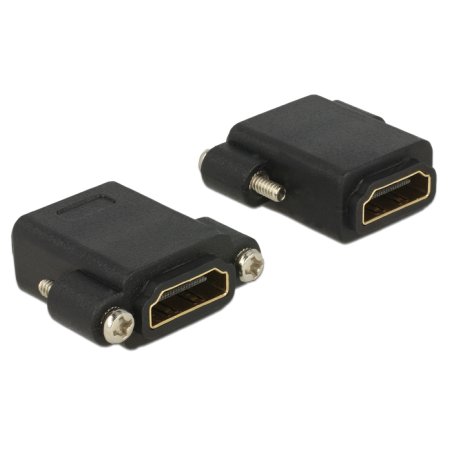 DeLOCK 2xHDMI HMDI Noir