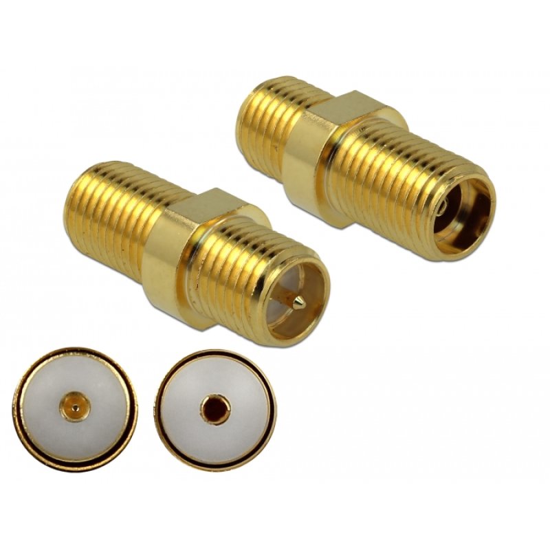 DeLOCK 89992 connecteur coaxial SMA 1 pièce(s) 50 Ohm