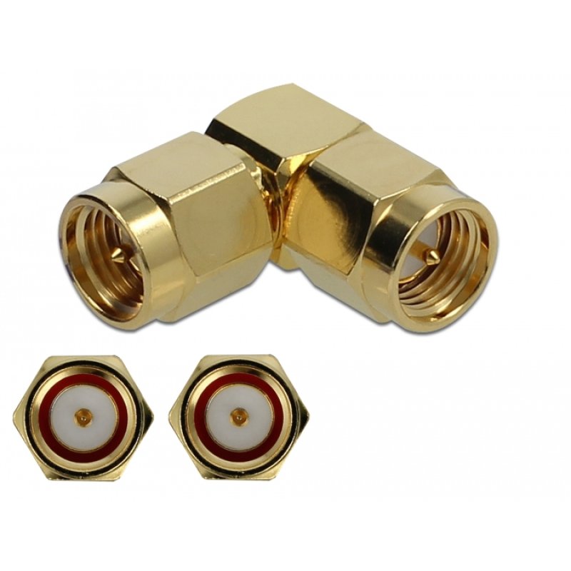 DeLOCK 89950 wire connector SMA Gold
