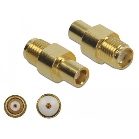 Delock Adapter SMA Buchse zu MCX Buchse 10 GHz