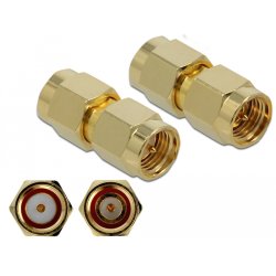 DeLOCK 89970 wire connector SMA, SMA Gold