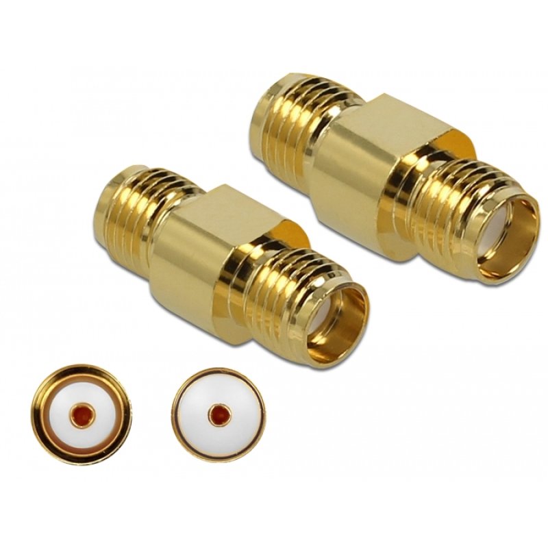 DeLOCK 89974 wire connector SMA, SMA Gold
