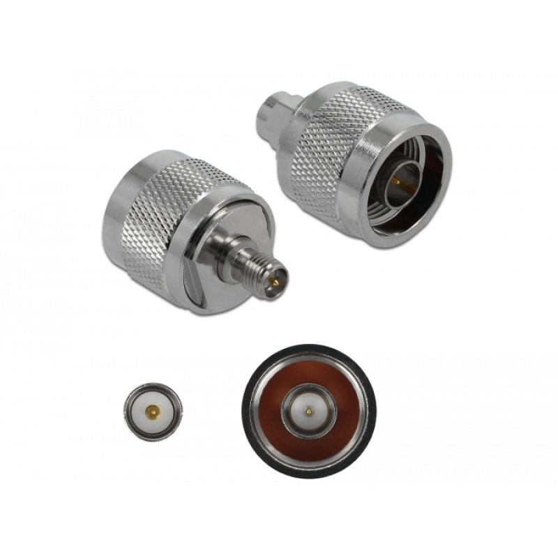 DeLOCK 89984 cable gender changer RP-SMA Nickel