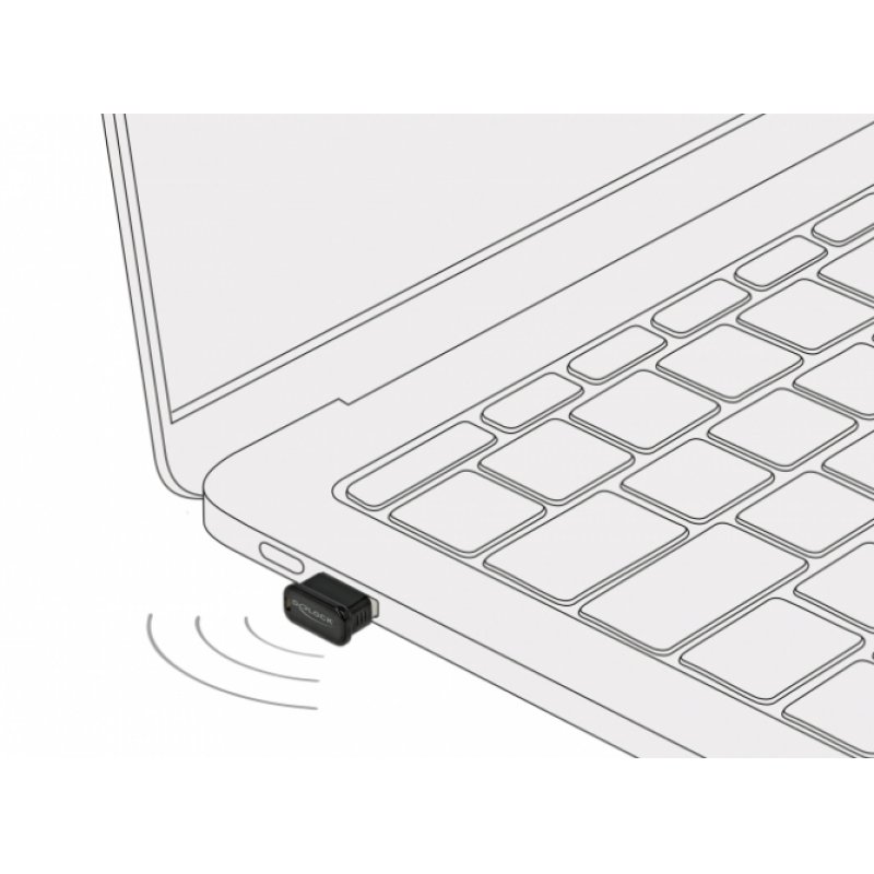 DeLOCK USB 2.0 Bluetooth 4.0 Adapter USB Type-A
