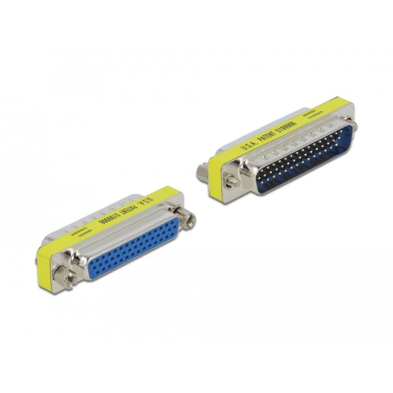 DeLOCK D-Sub, 44 broches, adaptateur mâle-femelle - aide-port