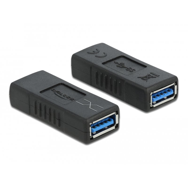 DeLOCK USB 3.0 Adapter Type-A female to Type-A female (crossed)