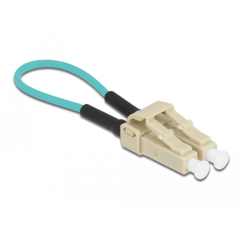 DeLOCK Adaptateur à boucle de fibre optique LC / OM3, multimode, beige