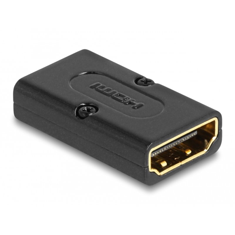 DeLOCK Adaptateur HDMI femelle à femelle, 8K 60 Hz, métallique