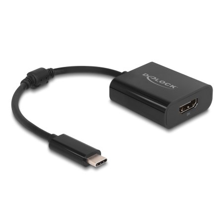 Delock USB Type-C™ Adapter zu HDMI (DP Alt Mode) 8K mit HDR Funktion schwarz
