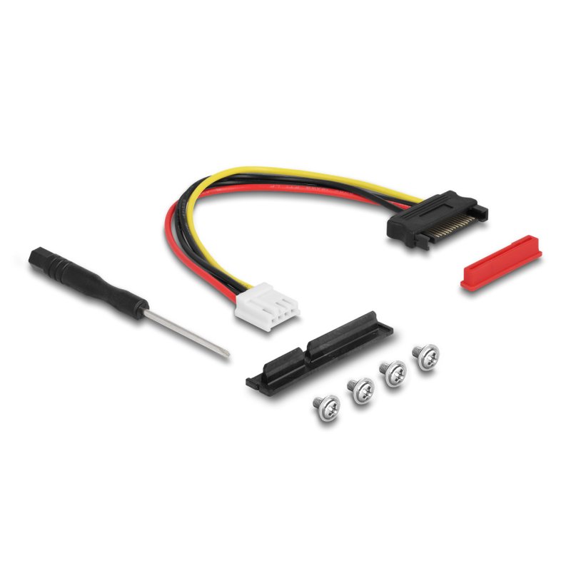 DeLOCK Adaptateur M.2 clé A E vers PCIe x4 NVMe, angulé, avec câble de 20 cm